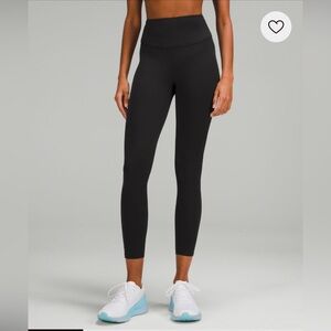 Base Pace Black High-Waisted Leggings 25” length
